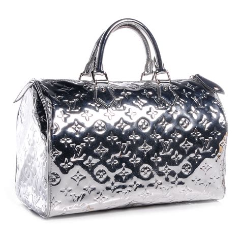 louis vuitton silver bag